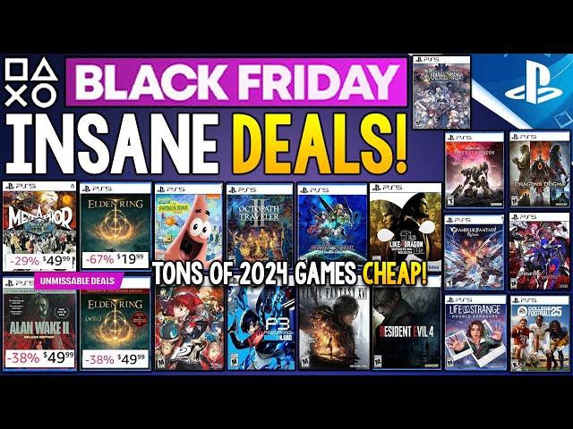 Absolutely INSANE New PlayStation BLACK FRIDAY 2024 DEALS!