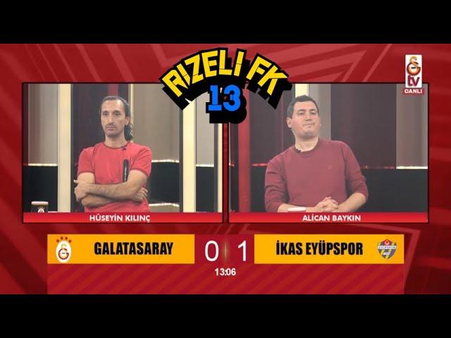 Galatasaray 2-2 Eyüpspor  -Gs Tv Gol Anları - 1 Aralık 2024