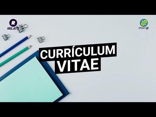 Currículum Vitae