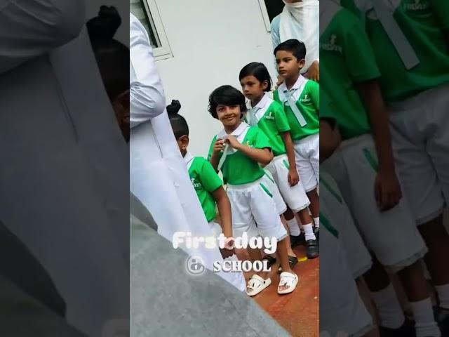 First day @school ️Aiden Adam#school#love#hidaya public school