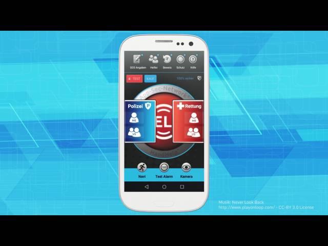 HandHelp | Notruf / emergency App | Android - Einrichtungsvideo / tutorial (DE / EN)