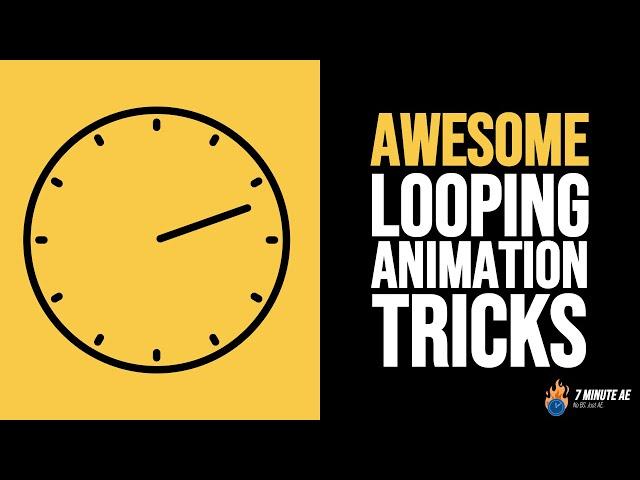 LOOPING After Effects Expressions YOU MUST KNOW! | Motion Graphics Tutorial