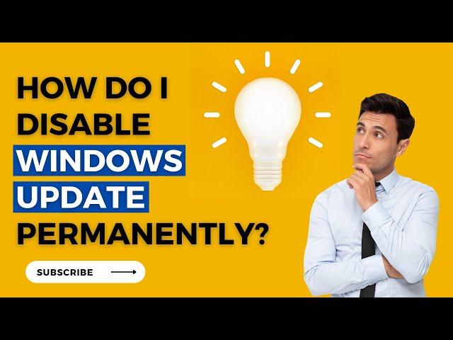 Turning off Windows 10 Updates forever |4K Video|