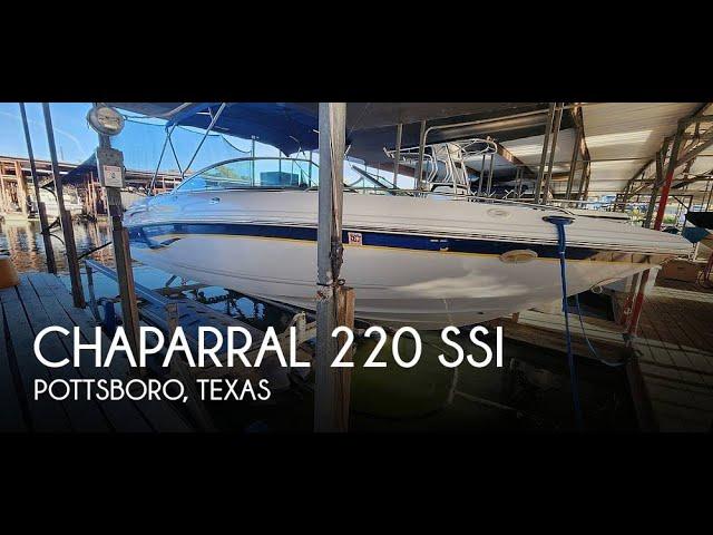 Used 2002 Chaparral 220 SSI for sale in Pottsboro, Texas