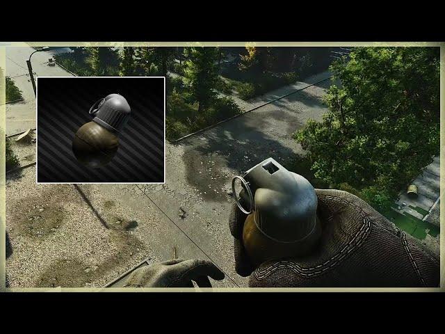 REPLACING THE PIN IN A RGN HAND GRENADE IN ESCAPE FROM TARKOV EFT - 12.12