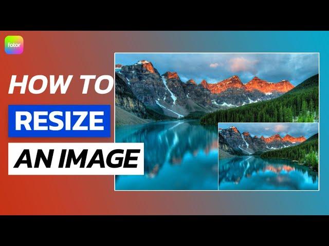 How to Resize an Image