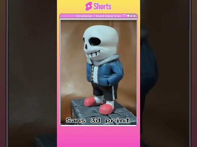 Undertale Sans 3d print