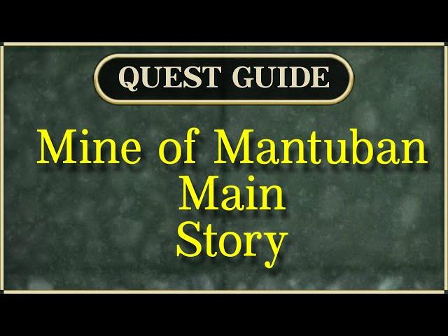 Brighter Shores - Mine of Mantuban Main Story