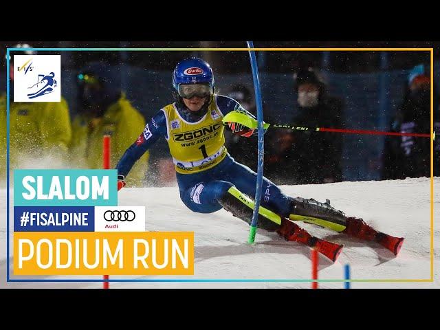 Mikaela Shiffrin | 2nd place | Levi | Slalom | FIS Alpine