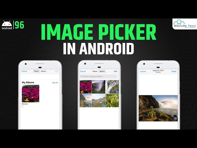 Android Studio Tutorial: Upload Image using Gallery - Get Image from Gallery