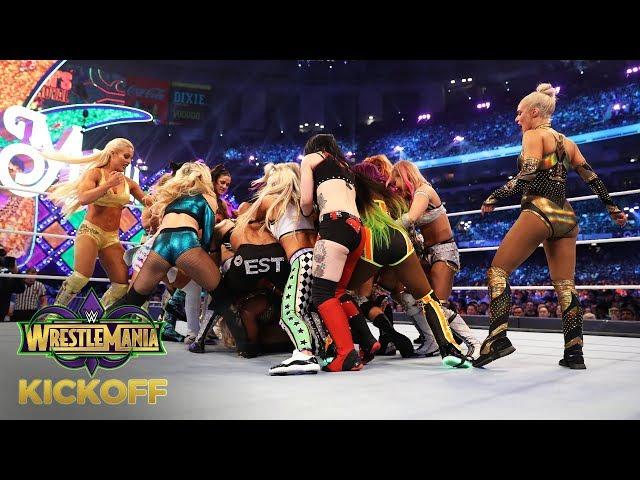 NXT Superstars take over the WrestleMania Women's Battle Royal Match: WrestleMania 34 Kickoff