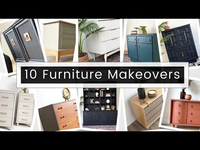 10 Amazing Furniture Makeovers | Inspiring Furniture Trash to Treasure Stories