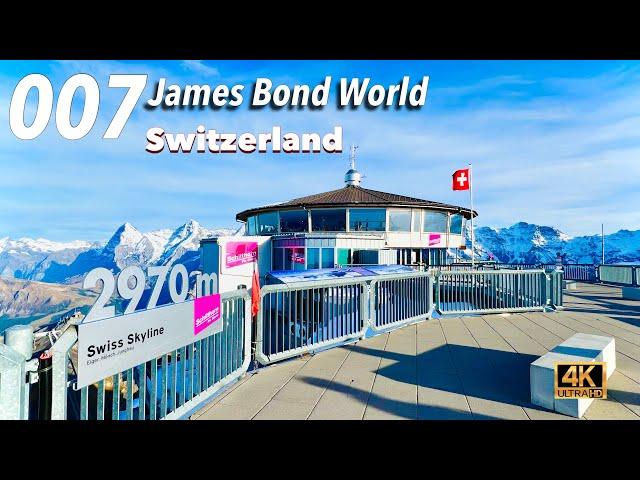 Schilthorn Switzerland _ Summit in Europe | James Bond Film Location In Switzerland