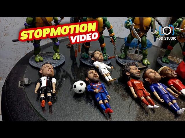 Messi vs Ronaldo - Motion Toys | Stopmotion Video | Episode 1