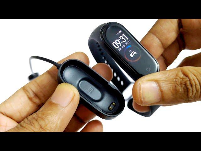 Xiaomi Mi Band 4  -Remove Strap and Charge - How to