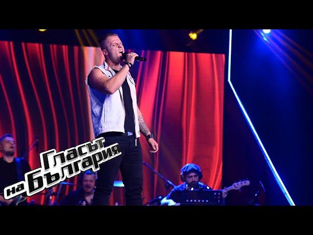 Antonio Kostadinov - “Blue on black” | Blind Auditions | The voice of Bulgaria 2022