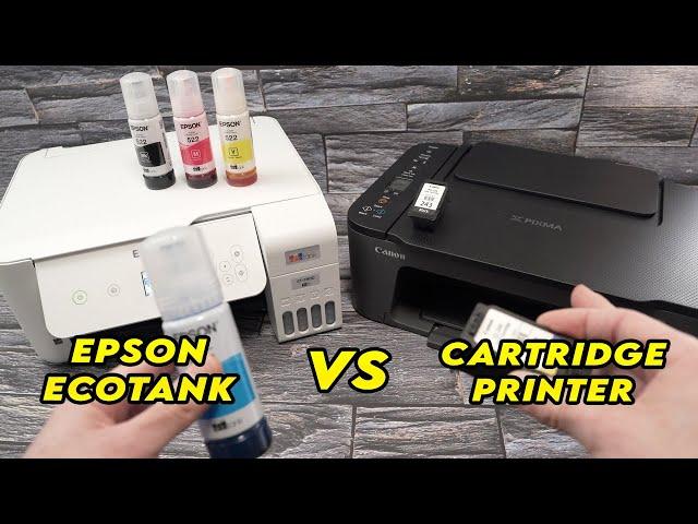 Epson EcoTank vs. Ink Cartridges: Which Printer is Better?