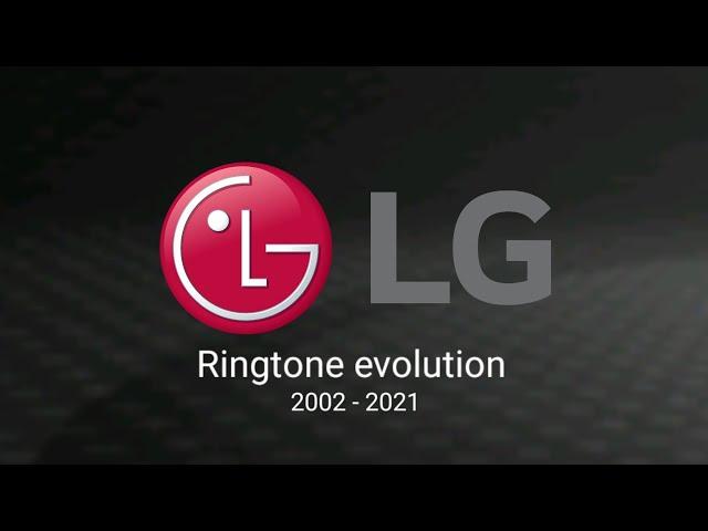 Evolution of the LG Tune/Life's Good ringtone (2002 - 2021)