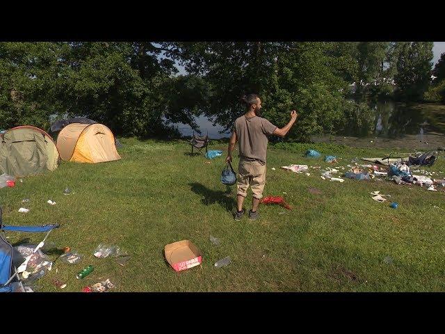 Rock im Park in Nürnberg: Müll-Wüste ist das Paradies für Upcycler | BR24