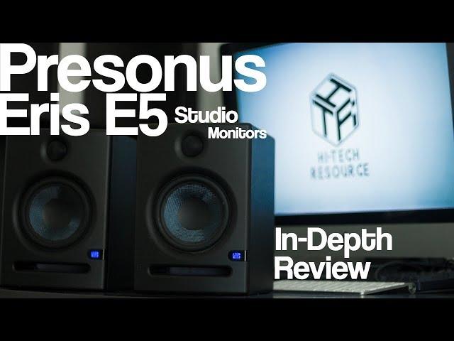 Presonus Eris E5 Studio Monitors: In-Depth Review