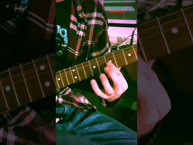 Deep Purple - Lazy OUTRO/Ending Guitar Solo Cover