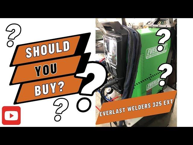 My Review of the Everlast 325EXT Tig Welder.