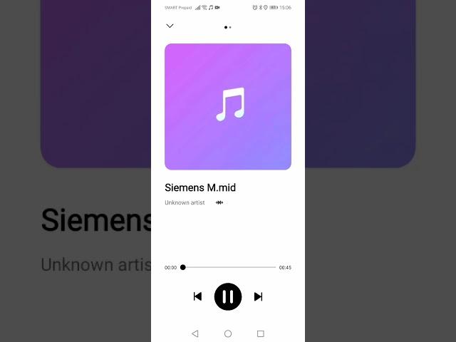 Siemens ringtone: Siemens M