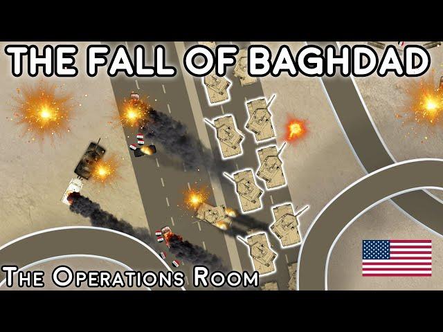 Iraq 2003 - The Fall of Baghdad & "Victory" - Animated