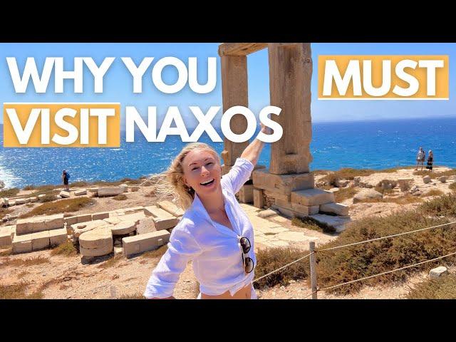 NAXOS GREECE - A MUST VISIT ISLAND IN GREECE! I Greek Islands I Greece Travel