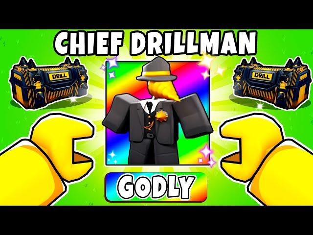 UNLOCKING CHIEF DRILL In Skibidi Toilet Tower Defense