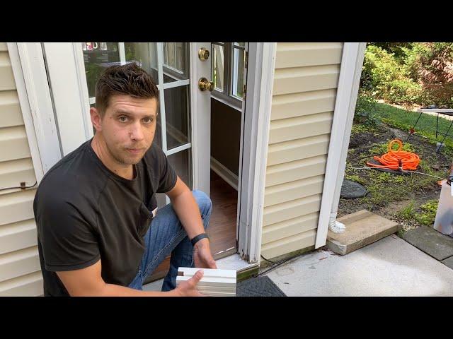 How to Repair Door Frame Rot / Rotted Door Frame with FrameSaver Jamb Rot Repair Kit