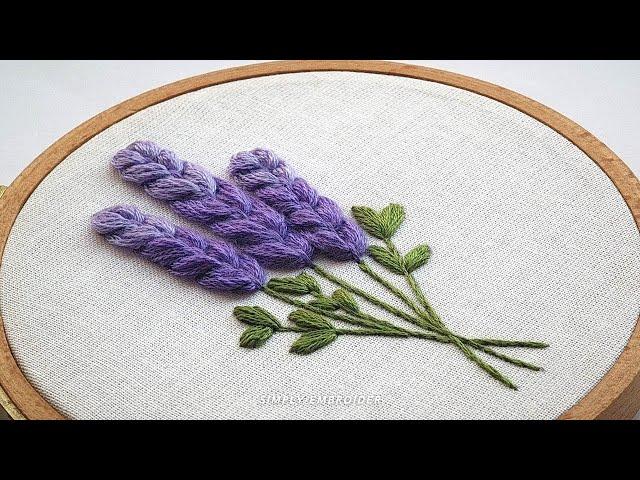 Quick & Easy Fly Stitch Flower Embroidery for Beginners: Basic Embroidery Stitches for Beginners