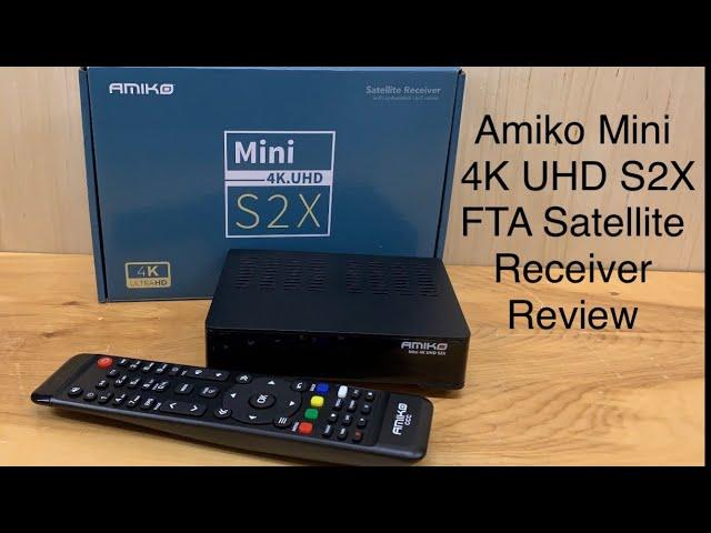 Amiko Mini 4K UHD S2X Free Satellite Receiver | Review and Overview | Get FTA Satellite Channels