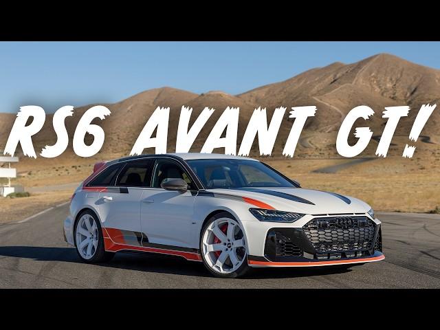 The Audi RS6 Avant GT is a 621-hp Longroof Love Letter to IMSA Glory