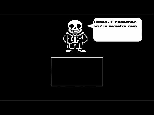 Human, I remember you're GEOMETRY DASH