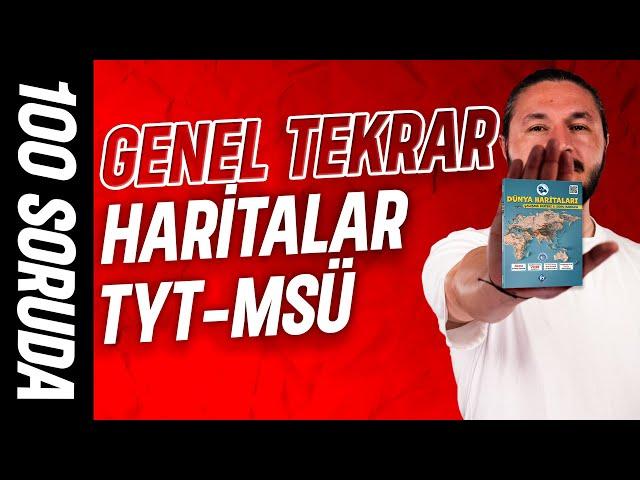 Tyt - Msü | Dünya harita bilgisi soru çözümü | Genel tekrar - Full tekrar 1