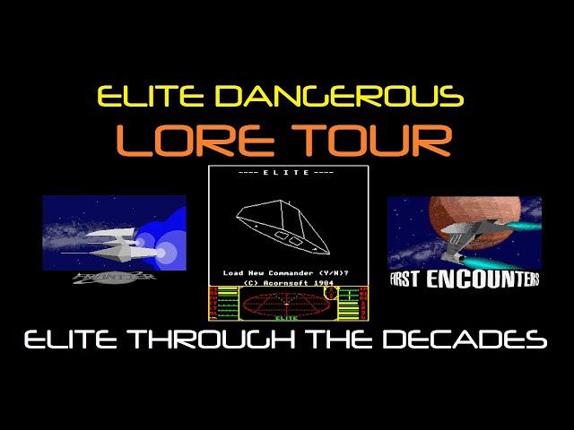 Elite 1984 all the way to Elite Dangerous 2020.