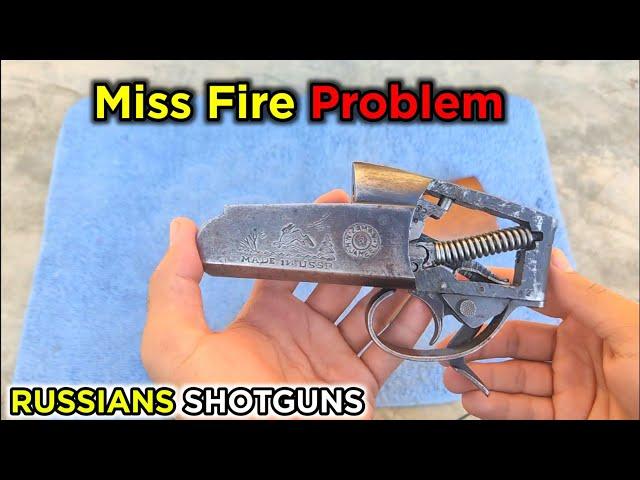 Russian 12 Bore Shotgun Misfire Issue | Shotgun Missing Firing Pin in IJ-18 EM-M"