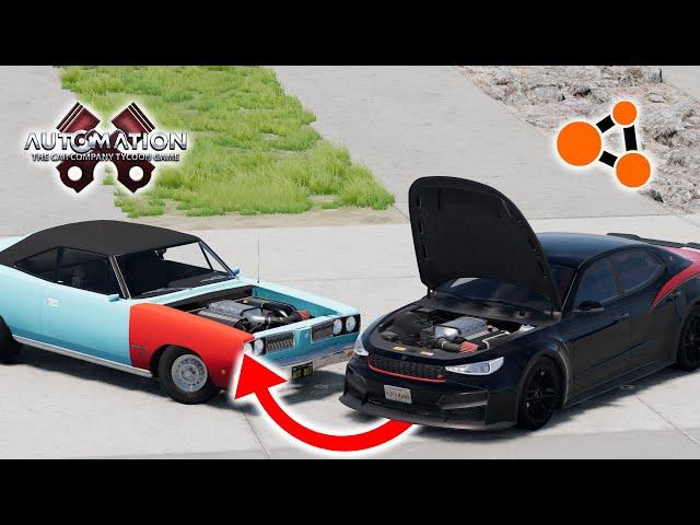 This is How you Engine Swap (AutomationBeamNG)