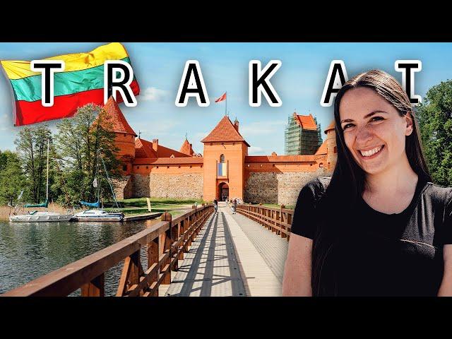 MOST UNDERRATED CASTLE IN EUROPE  trakai day trip from vilnius lithuania