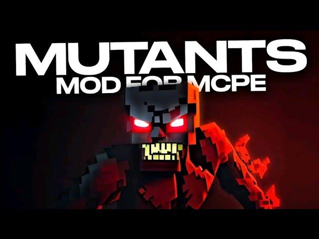 New Mutant Addon For Minecraft PE 1.21+ | Mutant Mob Addon For MCPE 1.21 | Working 100%