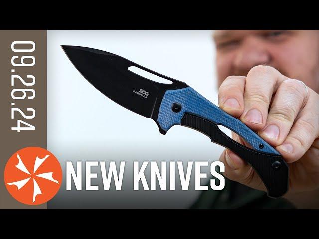 New Knives for the Week of September 26th, 2024 Just In at KnifeCenter.com