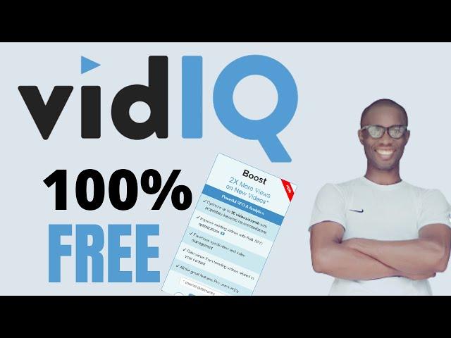 HOW TO GET VIDIQ PRO FOR FREE IN 2022