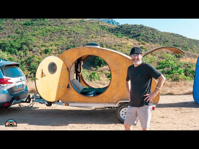 Functional DIY Teardrop Camper Built in 1 Month For $3k