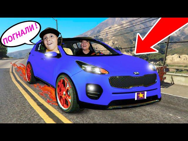 GTA 5 KIA Sportage + Police Chase