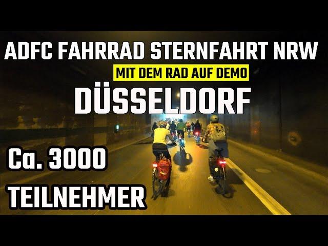 ADFC Sternfahrt Düsseldorf 2024 | Bin das 1. mal dabei !