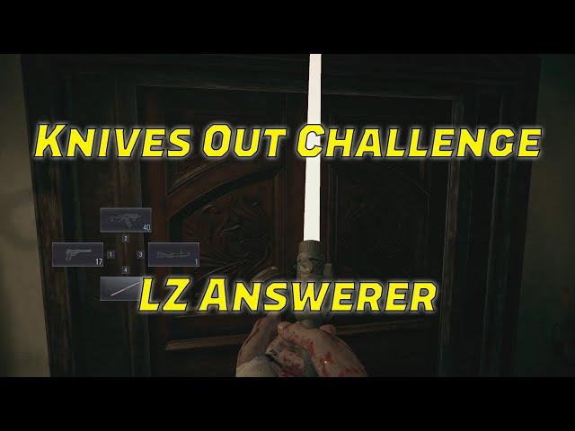 Resident Evil 8 Knives Out Challenge