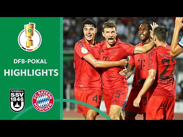 Matchwinner Müller | SSV Ulm vs. FC Bayern München 0-4 | Highlights | DFB-Pokal First Round