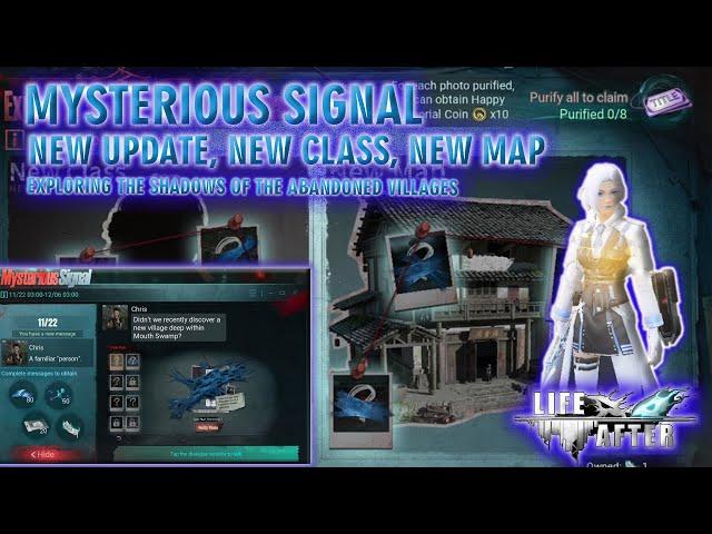 MYSTERIOUS SIGNAL || NEW UPDATE, NEW CLASS, NEW MAP || LIFEAFTER