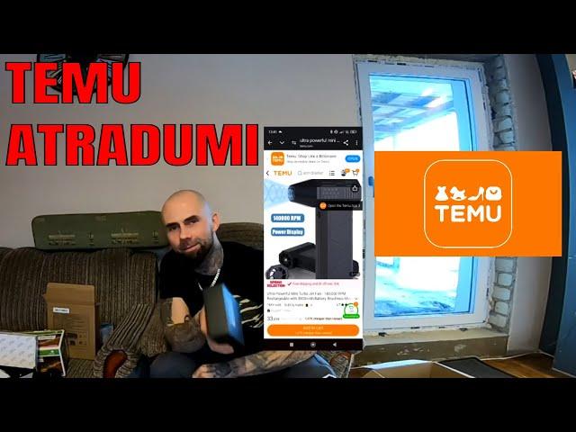 IEPIRKOS TEMU PAR 200+ EIRO ! LABUMI NO TEMU !